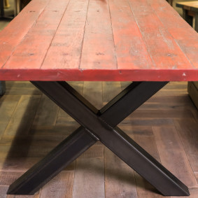 Barn red - X tafel